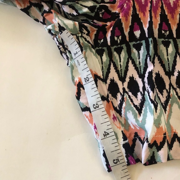 Wildfox Women’s Rayon Relaxed Fit Pink Multicolor Pockets Shorts Plus Size XXL - Picture 14 of 14